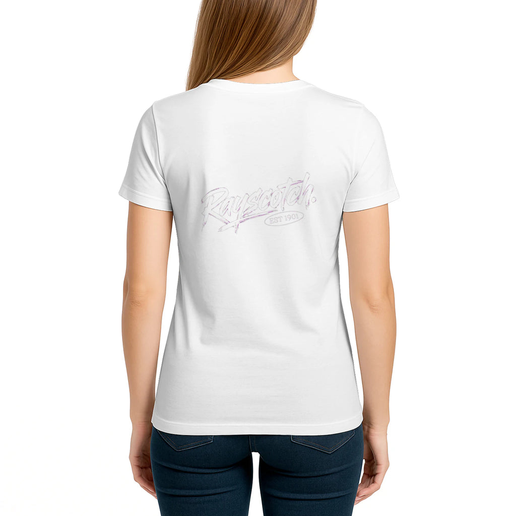 Female model, viewing the back side.