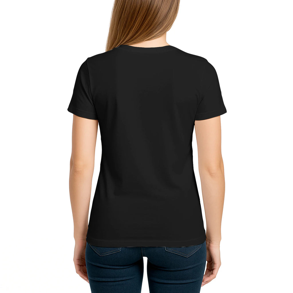 Female model, viewing the back side.