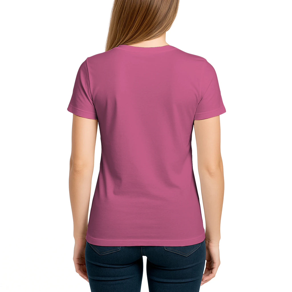 Female model, viewing the back side.