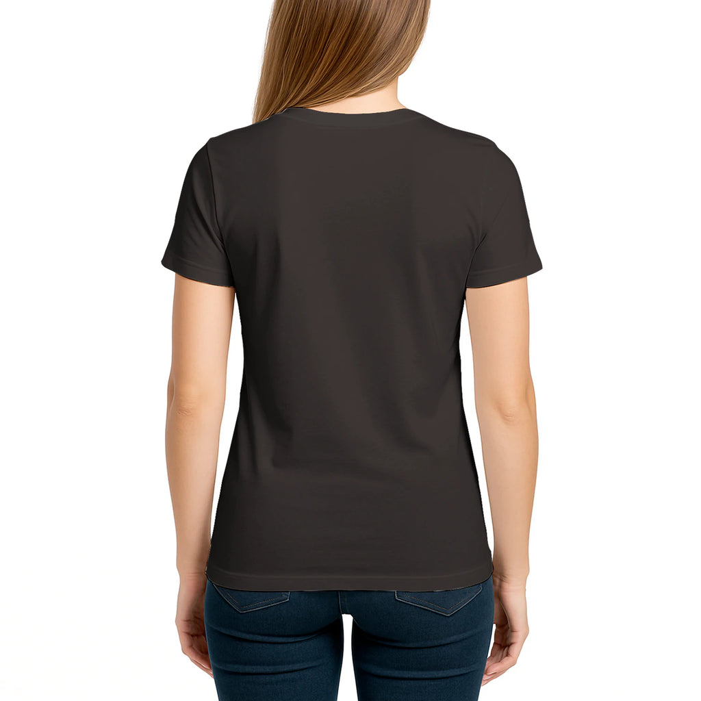 Female model, viewing the back side.
