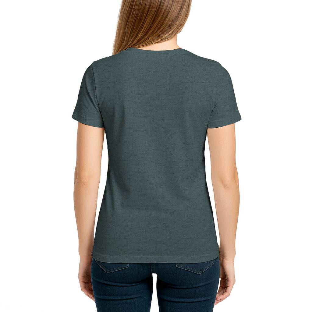 Female model, viewing the back side.