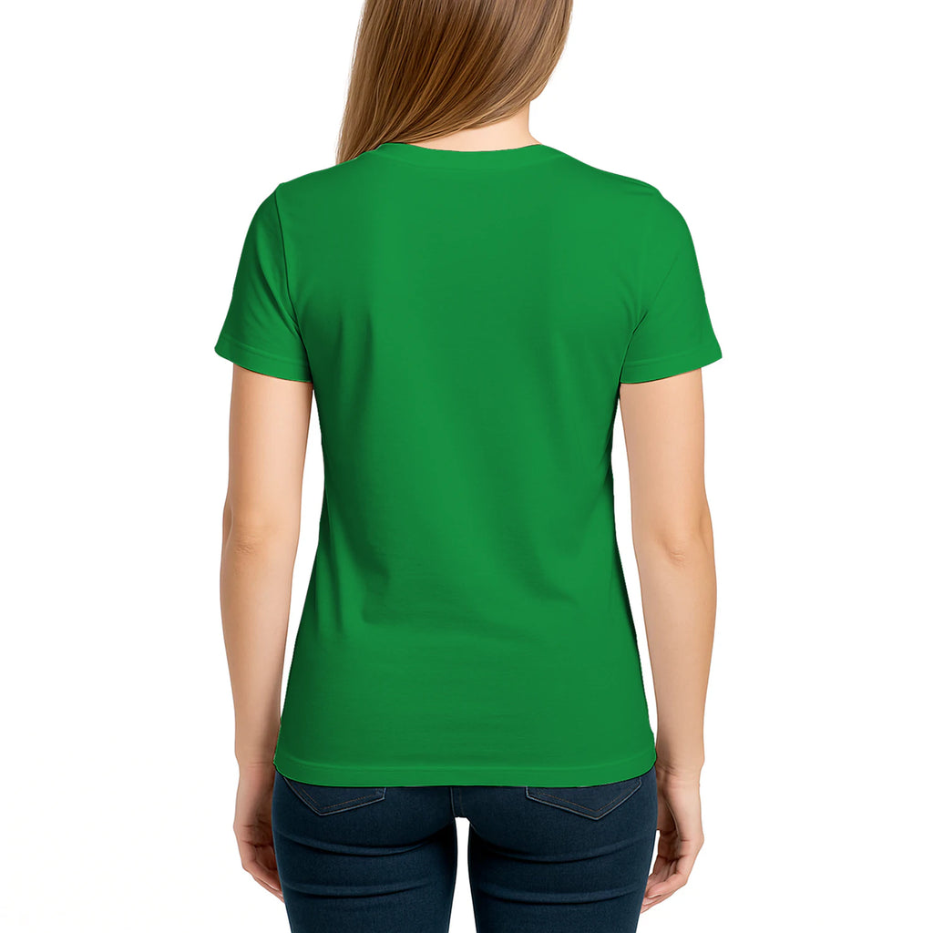 Female model, viewing the back side.