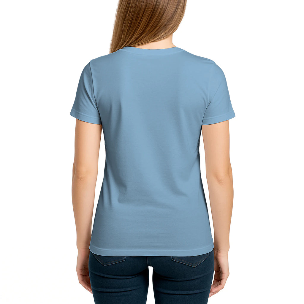Female model, viewing the back side.