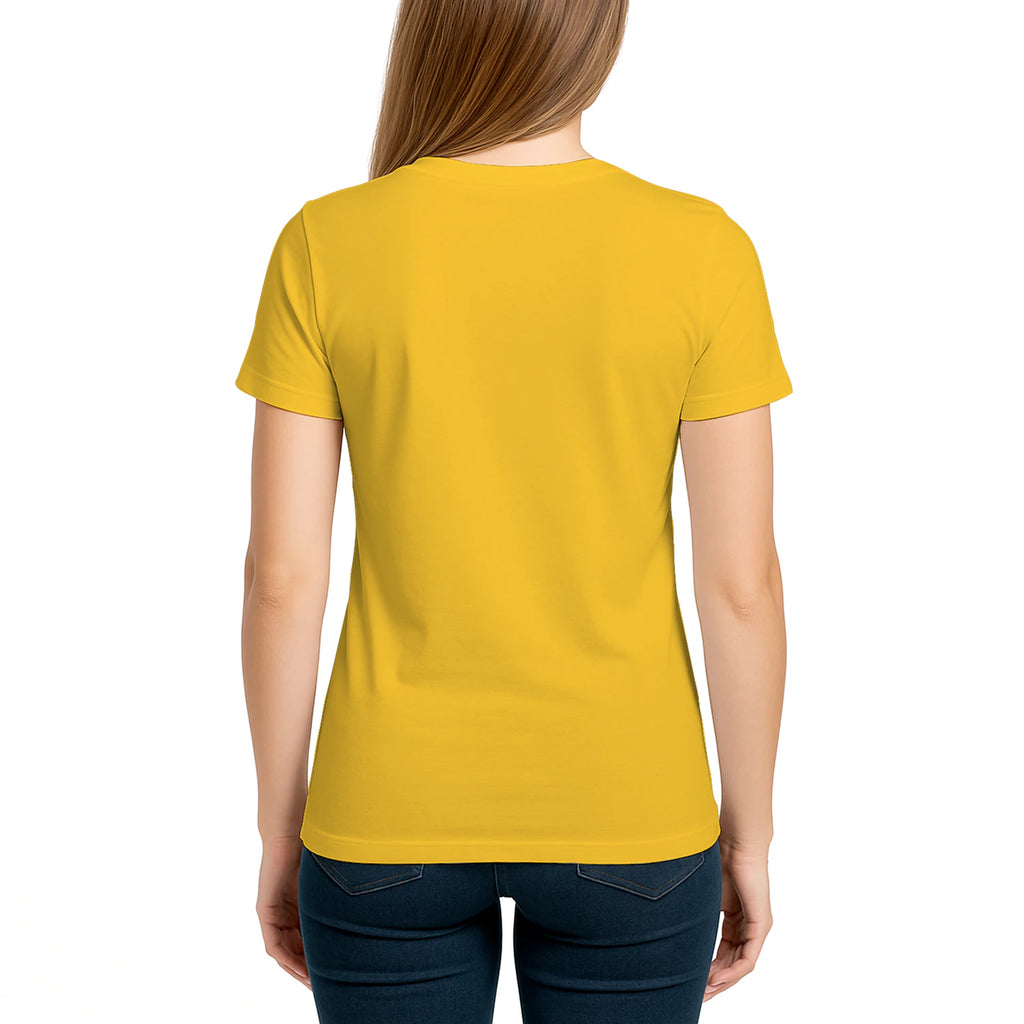 Female model, viewing the back side.