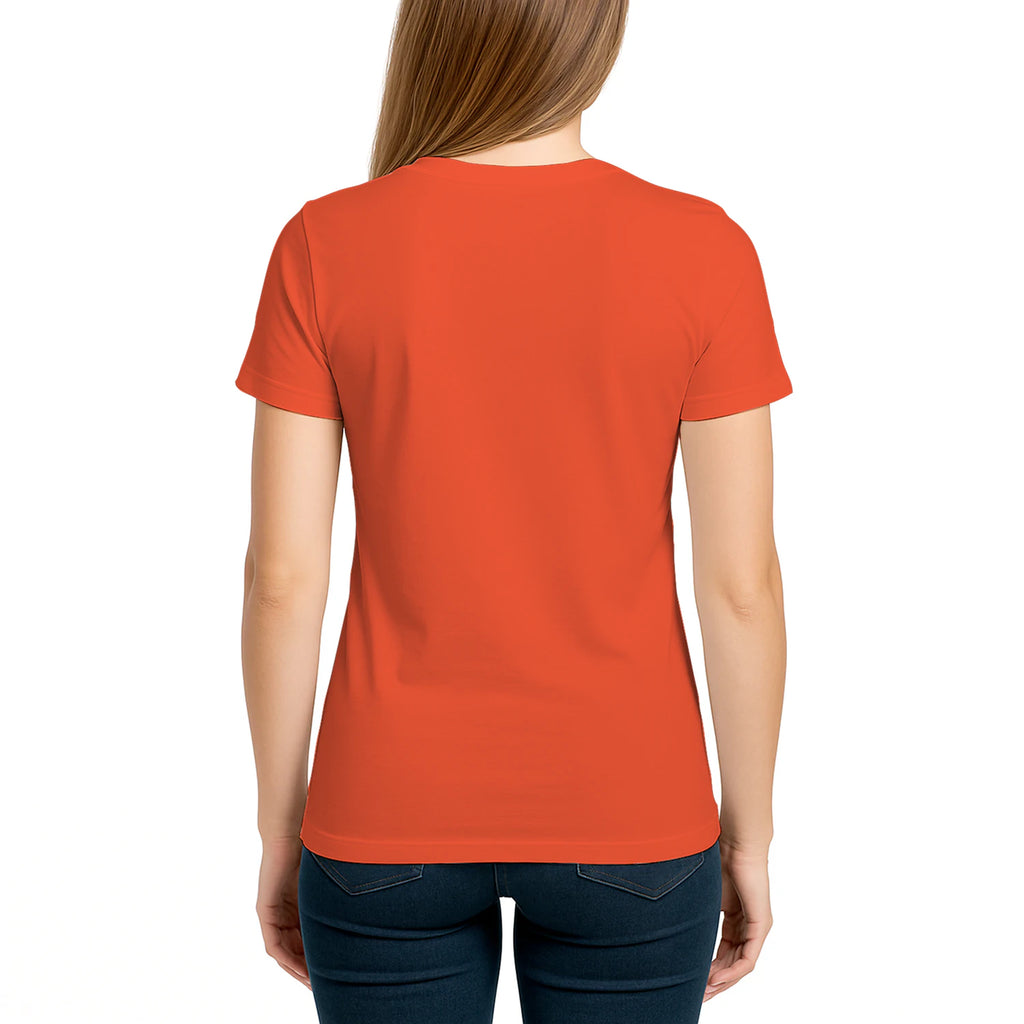 Female model, viewing the back side.
