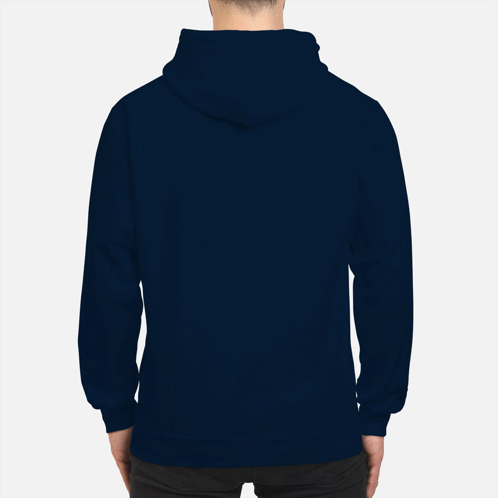 Male model shot, viewing the back side.
