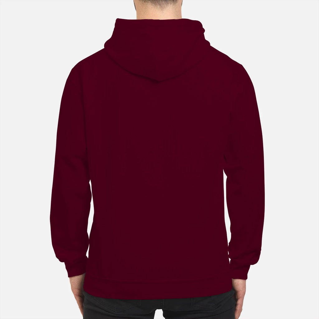 Male model shot, viewing the back side.